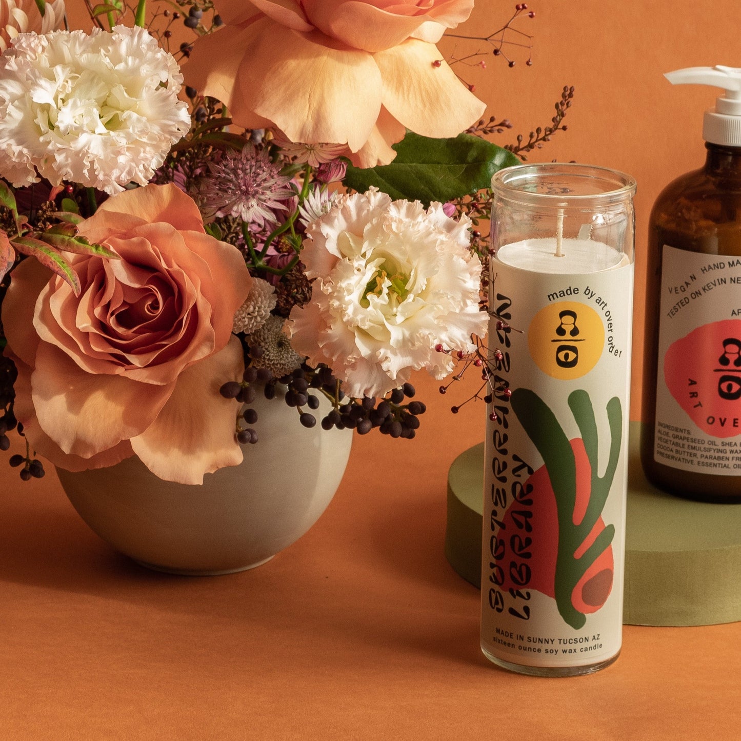 ART OVER ORDER CANDLE