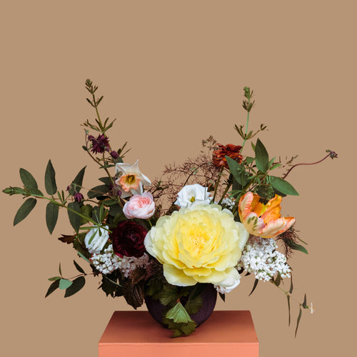 Small floral centrepiece for event tables designed in Toronto