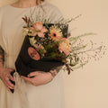 Seasonal hand tied bouquet Toronto florist Hunt & Gather